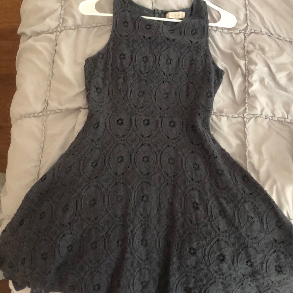Dark grey dress